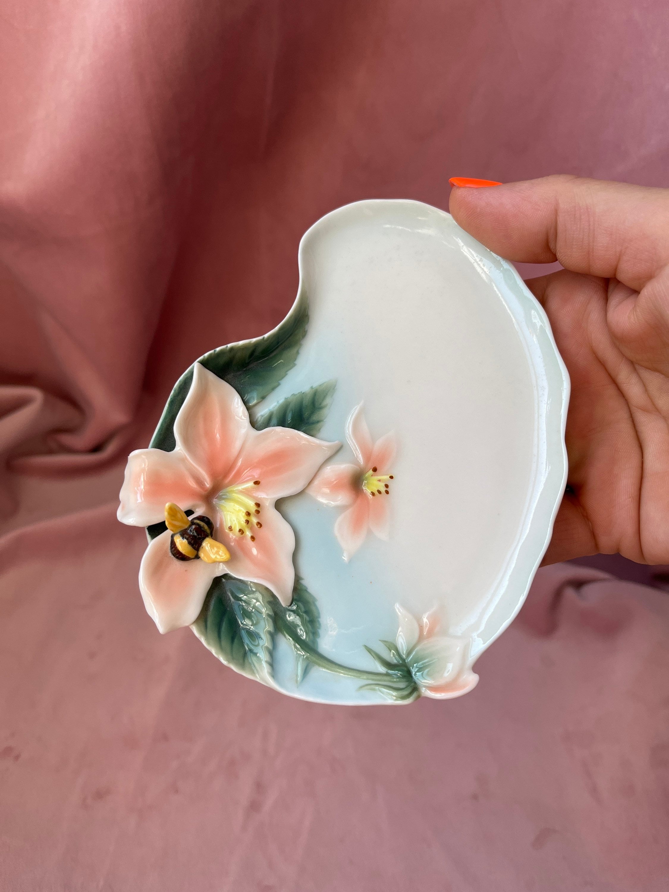 FRANZ フランツ　シュガーポットCherry Blossom FRANZ フランツ シュガーポットCherry Blossom