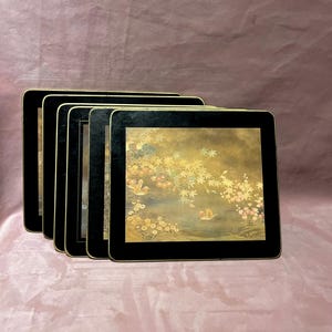 Unique traditional large coasters with beautiful painted.