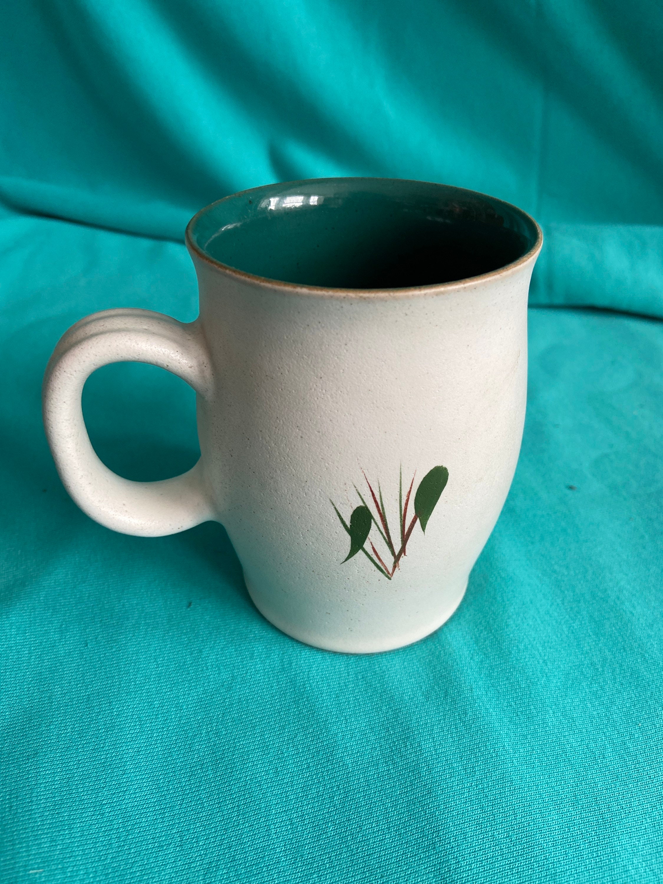 Beautiful mug made in England.Large coffee mug cream colour Etsy