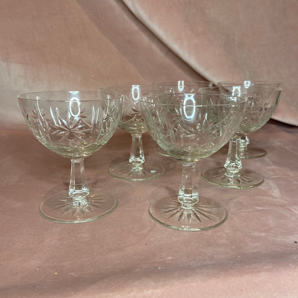 Edinburgh Crystal Champagne Glasses Etsy