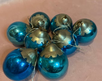 Vooruitzien inleveren geluk Turquoise kerstballen - Etsy Nederland