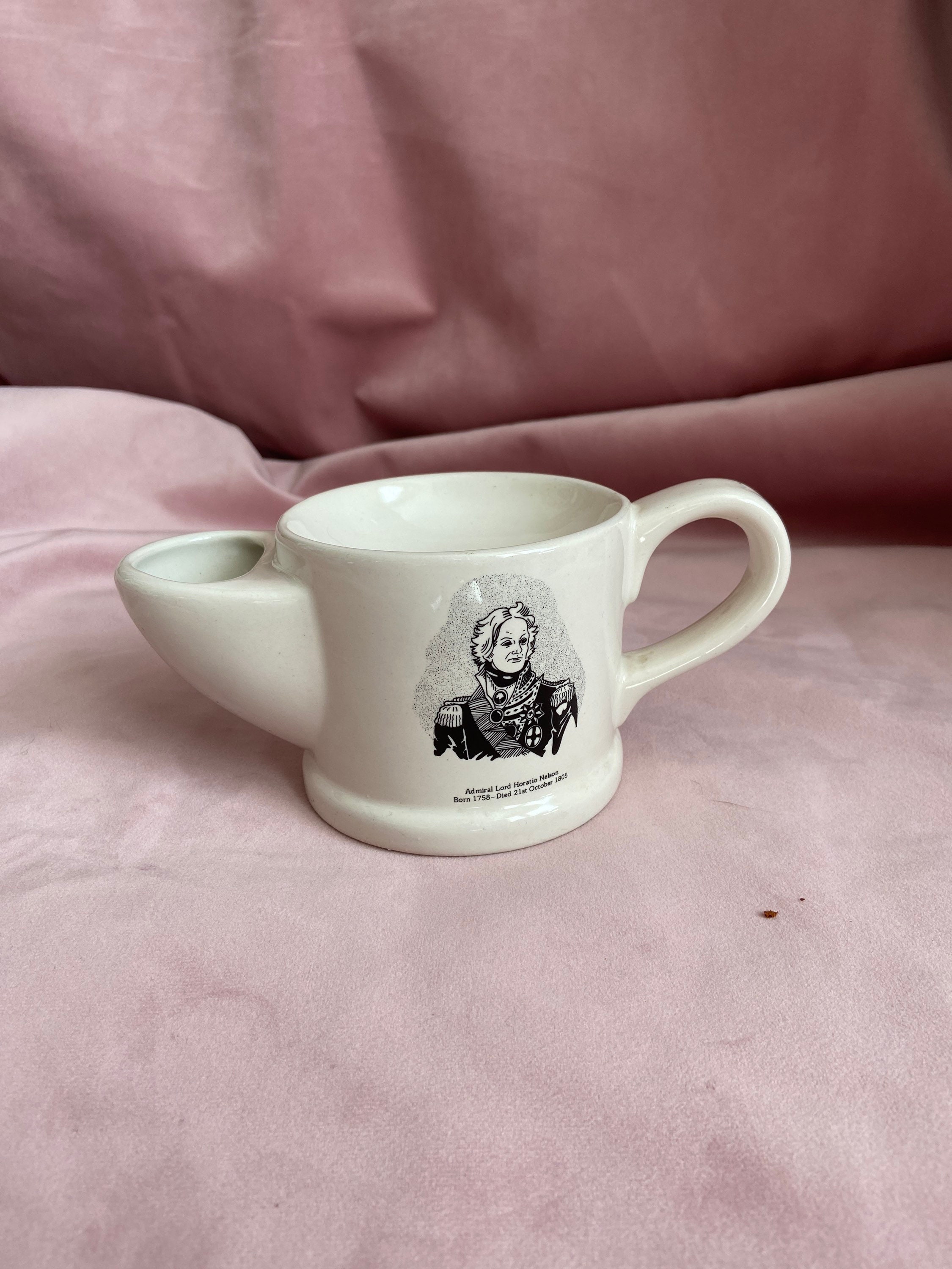 Vintage Ceramic Shaving Scuttle 1940s Shaving Bowl Retro Etsy