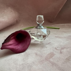 Vintage Crystal Perfume Bottle