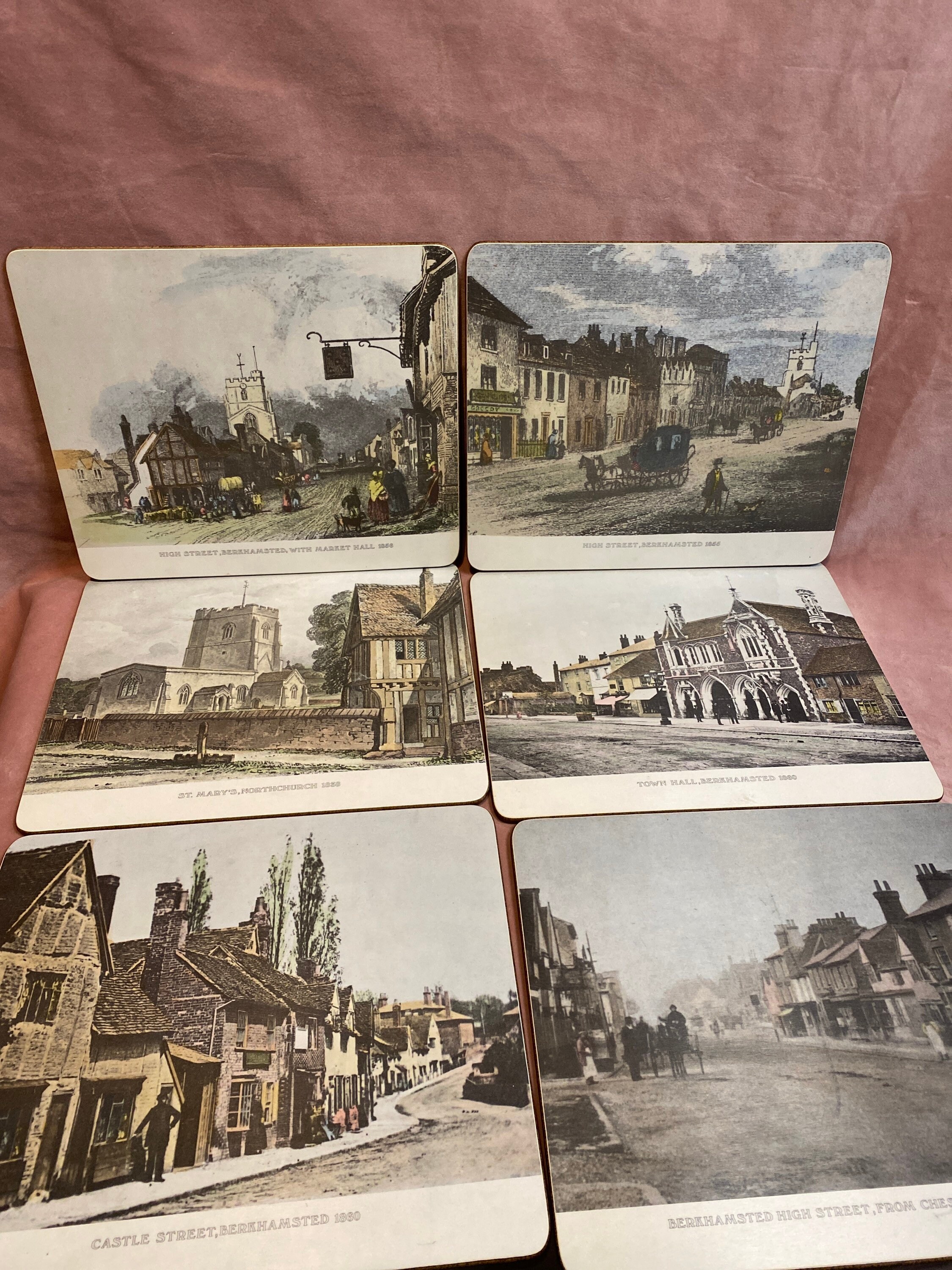 Vintage Set of 6 Melamine Place Mats,lady Clare. - Etsy Canada