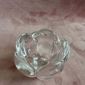 Unique beautiful candle holder,Copenhagen art glass.
