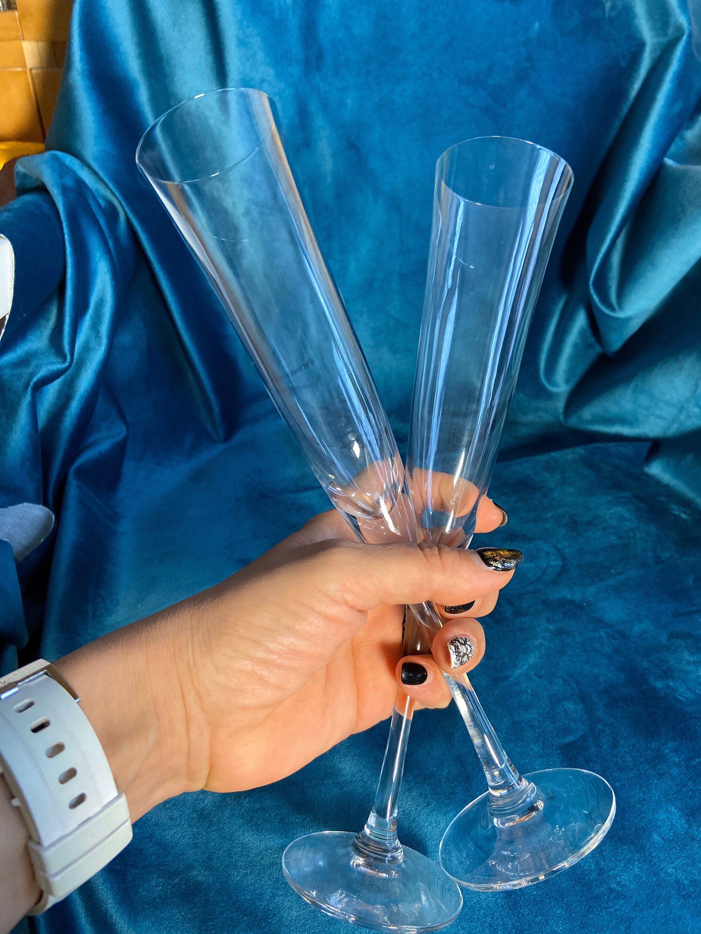 Beautiful Set Of 2 Vintage Champagne Glasses. Etsy