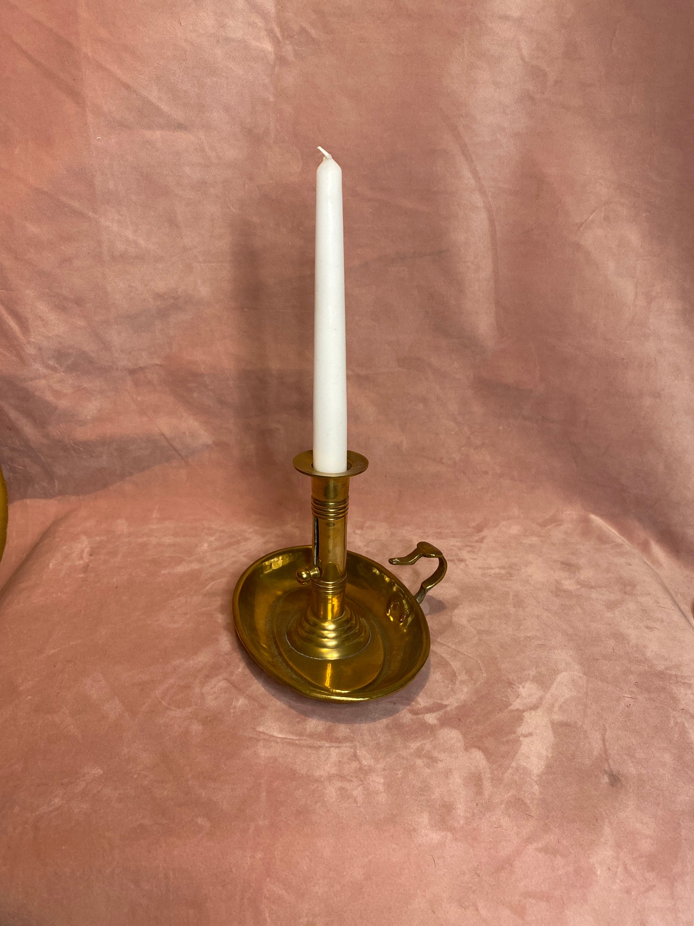 10968 saucer with pattern gold polished diameter 12.5 cm 0.5 cm thick NKlaus Brass candle plate 