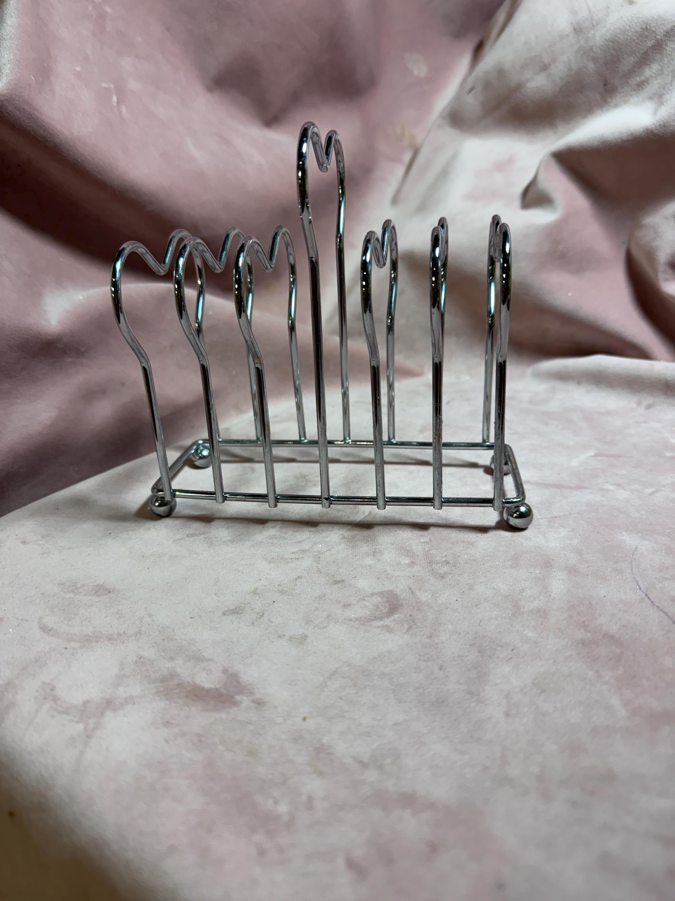 Toast Rack Unique Unique Shape Metal Toast Rack. - Etsy