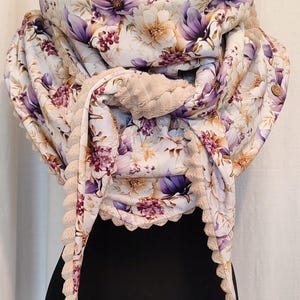 Cheche/Triangular scarf/Stole/Foulard/