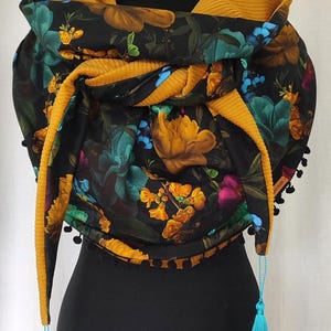 Reversible shawl/scarf/stole/kerchief