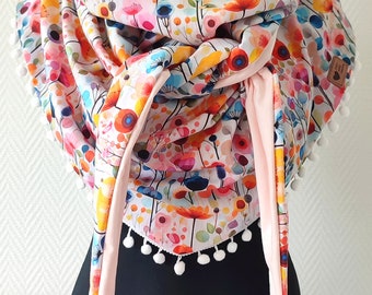 Scarf/Reversible shawl/Scarf/scarf/stole