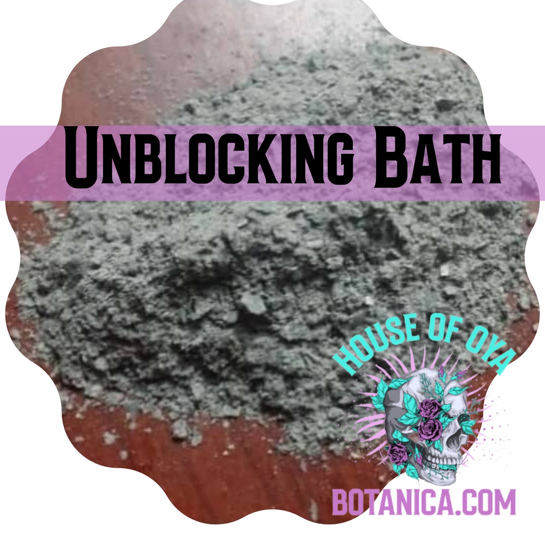 Unblocking Spiritual Bath Baths Powder Uncrossing Bath Salt Etsy