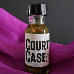 Court Case Conjure Oil, Used for winning court cases, Advanced Magic, Magickal Oil, Witch Spells, Witchcraft, Spell Oils