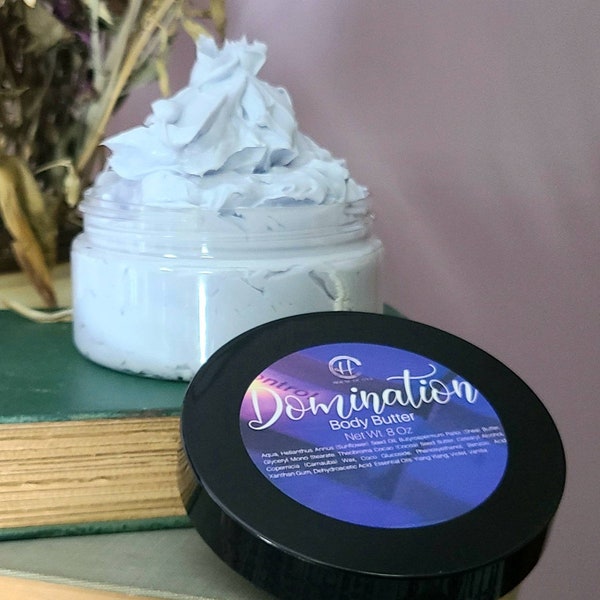 Manteca corporal Domination de 8 oz