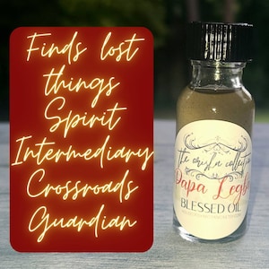Papa Legba Oil for Orisha Iwa Hoodoo Ritual Spell Magick Oil