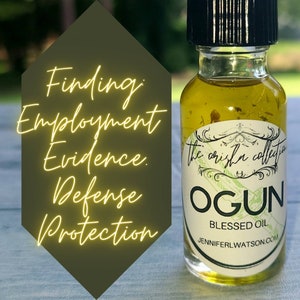 Ogun Orisha Ritual Spell Magick Oil Santeria Ifa Hoodoo