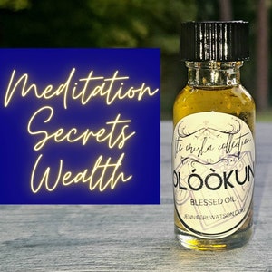 Olookun, Orisha of Meditation and Secrets Ritual Spell Magick Oil