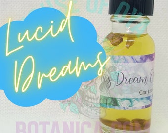 Lucid dreaming conjure oil. astral traveling Spell Oil, Advanced Oil Magic, Magickal Oil, Witch Spells, Essent Ritual Spell Magick Oil