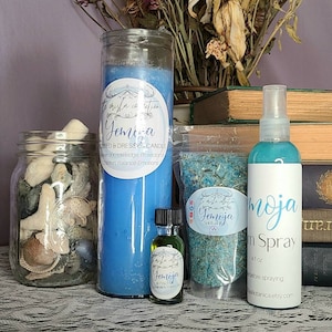 Yemaya Candle, Yemoja Candles, Yamaya Oil, Orisha Oils, Orishas, Ifa, santeria