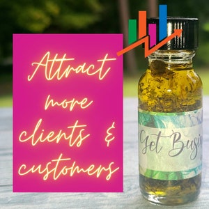 Business Oil, Get Customers Clients, Conjure Oils, Better Business Spell , Advanced Magic, Witch Spells