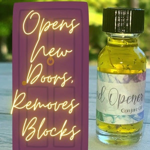 Road Opener Oil, Blockbuster Spell,  Remove Block,  Conjure Witch Spells, Ritual Magick