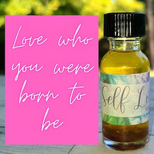 Self Love Oil, Confidence spell for increasing esteem and healing. Solar plexus healing Spell Oil, Advanced Oil Magic