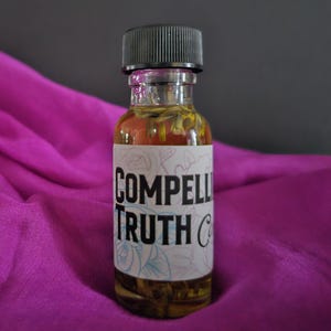 Truth Serum, Spell to Expose the Liars, Hoodoo Formula. Magickal Oils, Witch Spells, Essential Magic