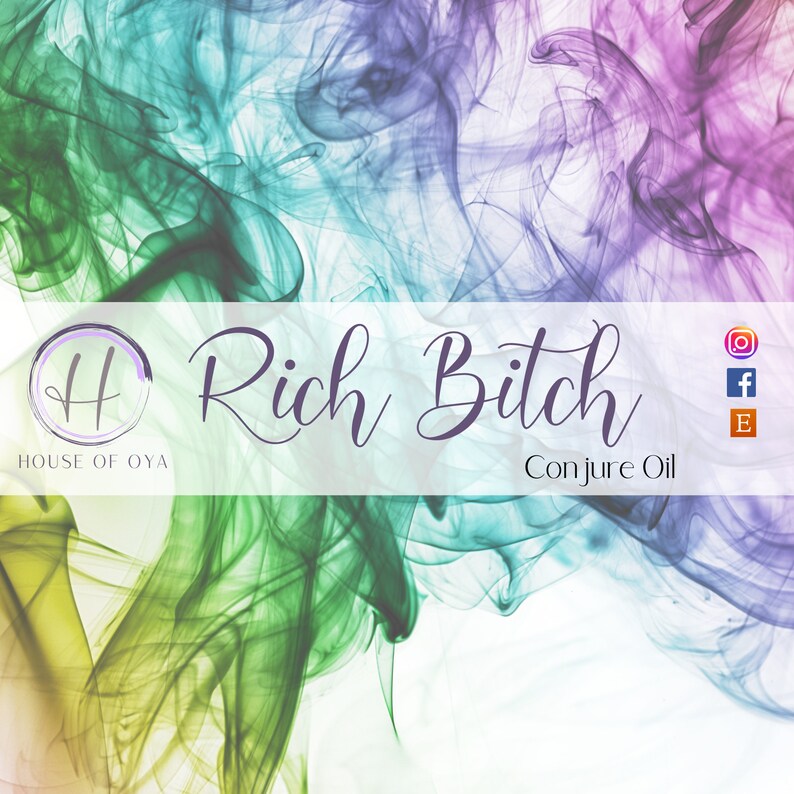 Rich Bitch Spell Oil Money Oils Magic Magickal Witch - Etsy