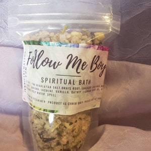 Spiritual Bath, Baths Cleanse, Ritual Spirit, Soul Cleansing, Spell kit, scrub zdjęcie 6