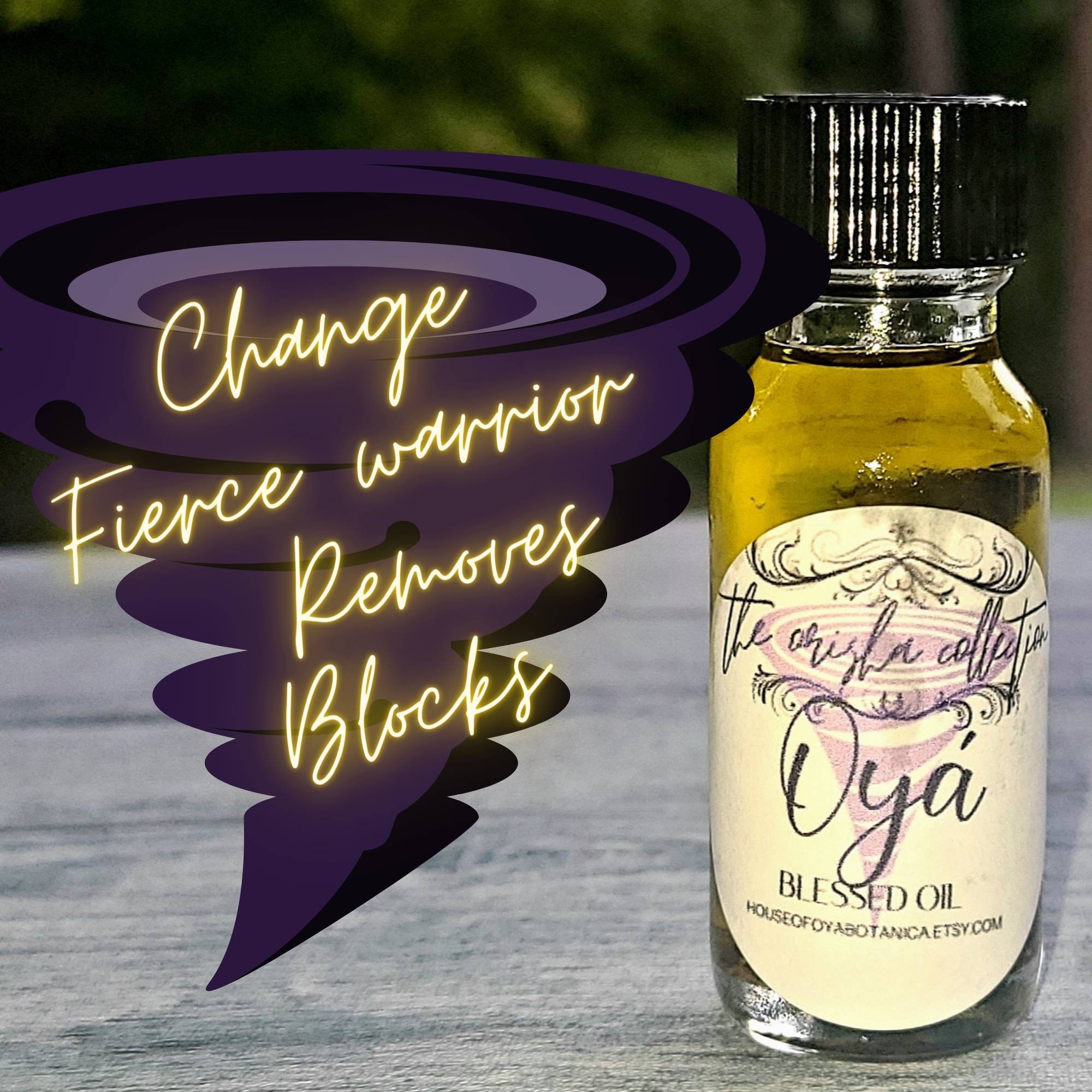 Oya Orisha Hoodoo Santeria Ifa Ritual Spell Magick Oil