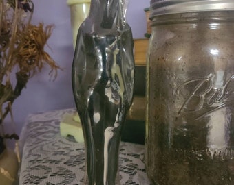 Black Female Figure candle for protection or hexing