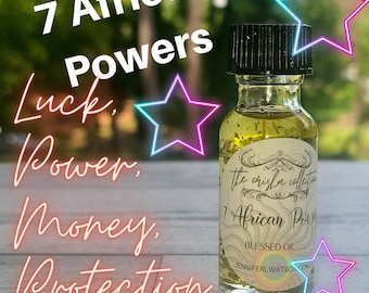 7 rituales de aceite de potencias africanas para aceite mágico de hechizo ritual de Orishas