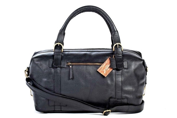 real leather holdall mens
