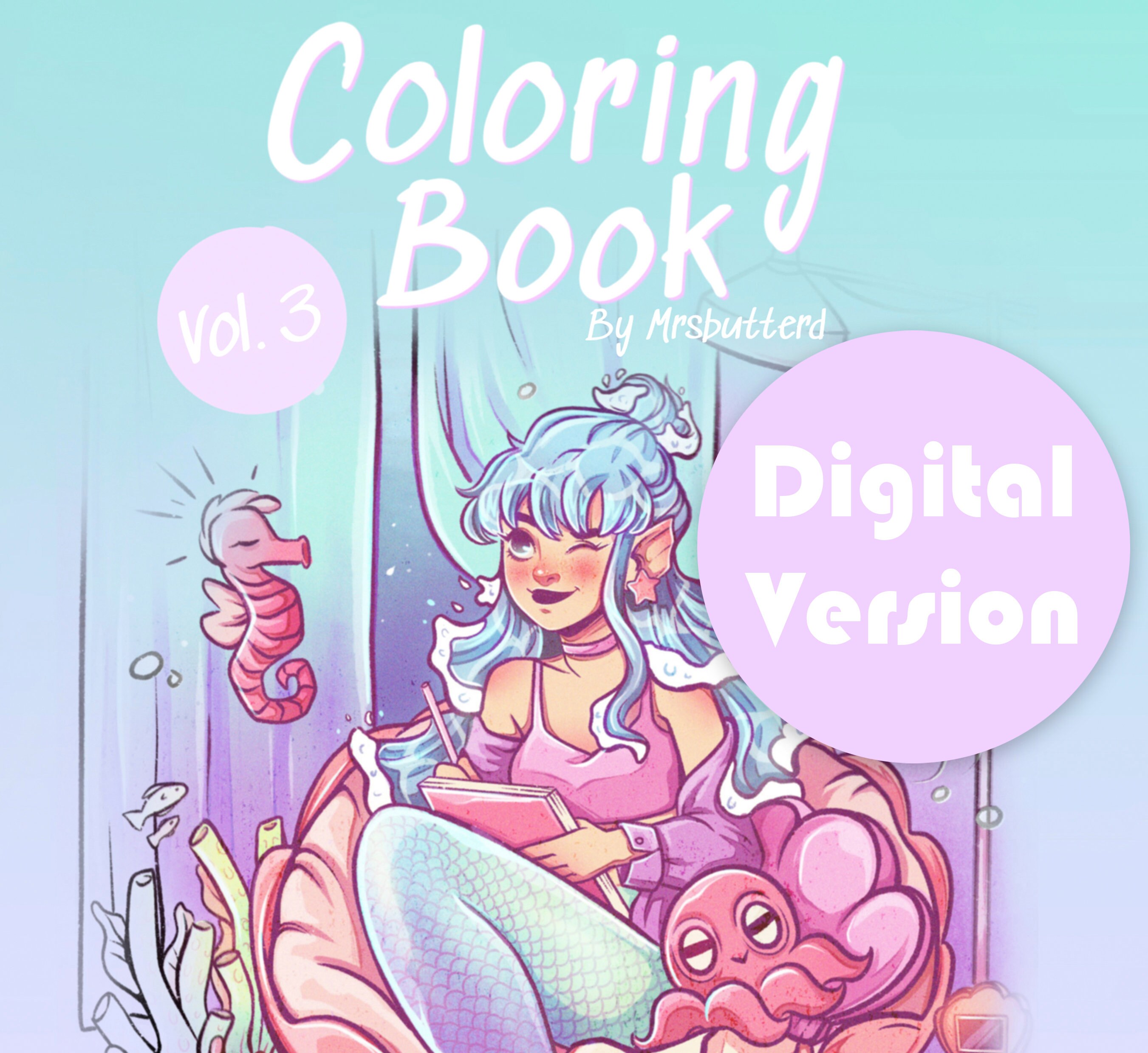 Coloring Set Be My Valentine Set of 3 digital pdf for kids & adulds