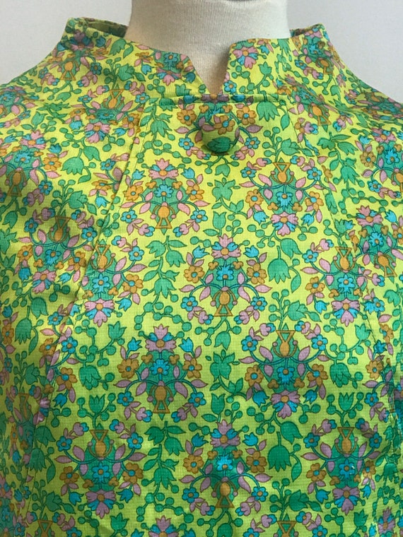 1960s floral dress