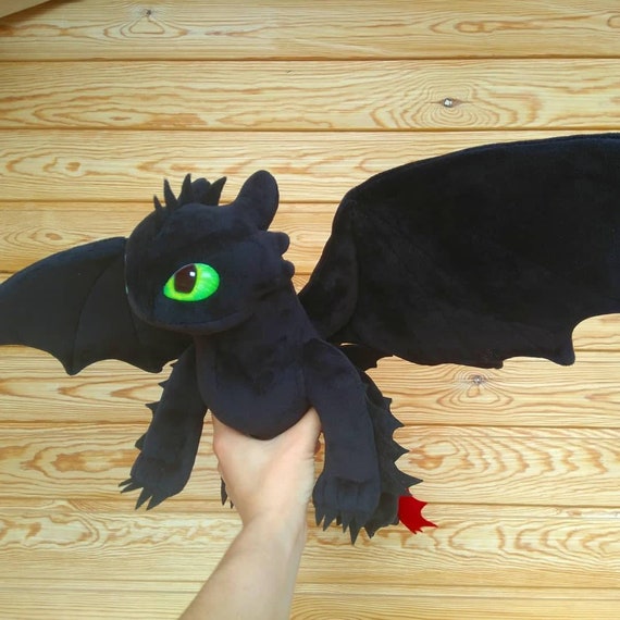 night fury stuffed toy
