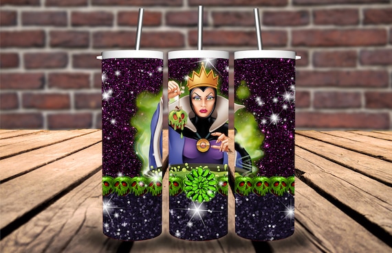 Evil Queen Sublimation 20 oz. Tumbler, Straw and Lid