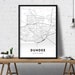 Dundee City Map Map Download Printable Map Art Map - Etsy