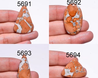 60/% Sell Natural Malingano Jasper Rare Top Quality Handmade Malingano Jasper Cabochon Loos Gemstone Jewelry Making Stone 76Cts 40x40x4mm