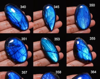 Blue Labradorite Gemstone, Natural Loose Labradorite Cabochon, Rare Labradorite Gemstone For Jewelry Stone, CHRISTMAS GIFT, Healing Crystal