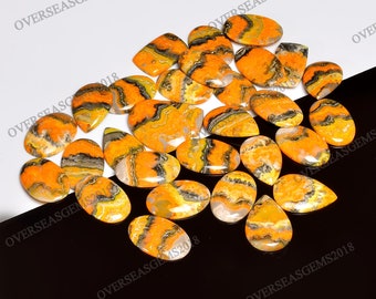 Bumble Bee Jasper 39mm Natural Gemstone Cabochon Bumble Bee Jasper Jewelry Supplies