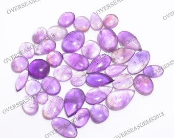 Natural Brazil Amethyst Wholesale Cabochon, Bulk Designer Crystal Gemstone, DIY-ART-CRAFTS Pendant Necklace Jewelry making supply