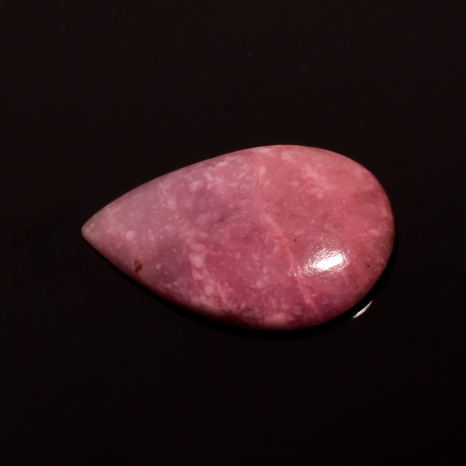 Pierre précieuse rose de pétalite Cabochon rose normal de Etsy