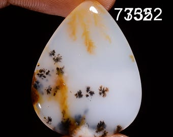 Natural Dendrite Opal Gemstone Cabochon, Mix Shape Dendritic Opal Loose Gemstone Cabochon For Jewelry Making Supply Perfect Gift For Her
