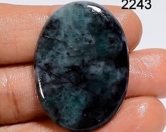 Cabujón de esmeralda natural de formas mixtas, piedra preciosa suelta para hacer joyas