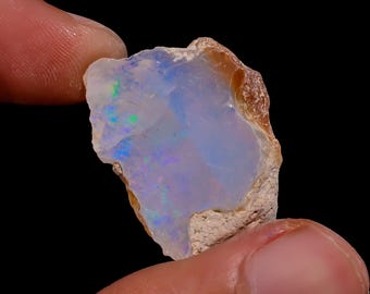 Welo Fire Ethiopian Opal Rough Gemstone, Loose Raw Ethiopian Opal, Wholesale AAA+ Quality Gemstone, Rare Rough Opal Stone For Jewelry