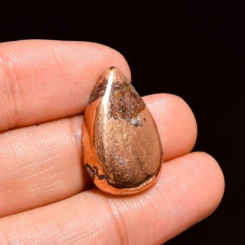 Loose Agate Copper Gemstone Pendant Necklace Jewelry Making Supply, Copper Agate Gemstone Mix Shape Gemstone Copper Agate Cabochon