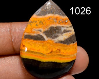 Yellow Jasper A One Quality 100% Natural Gemstone Cabochon Loose