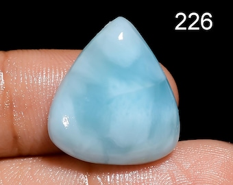 AAA Loser Larimar Cabochon, Dominikaner Blau Edelstein Heilstein.