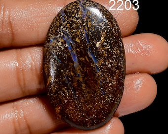 Naturlig Boulder Opal Cabochon, Lös Ädelsten av AAA-kvalitet